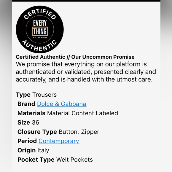 DOLCE & GABBANA Printed Silk Crêpe Wide-Leg Pants Sz 36 NWT - Picture 9 of 10